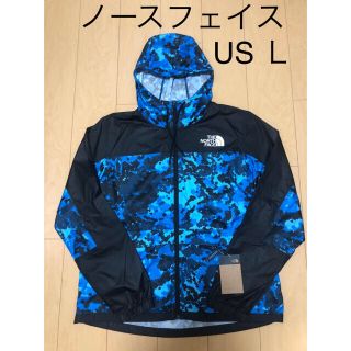 ザノースフェイス(THE NORTH FACE)の新品　ノースフェイス　ウィンドウォール ナイロン ジャケット 迷彩  US Ｌ(ナイロンジャケット)