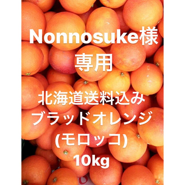 Nonnosuke様　専用　ブラッドオレンジ　10kg 食品/飲料/酒の食品(フルーツ)の商品写真