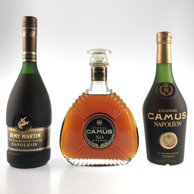 3本 REMY MARTIN CAMUS コニャック食品/飲料/酒