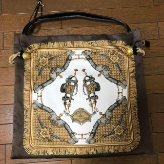 トプカピ(TOPKAPI)のトプカピ  マイルドサテン　スカーフ　ショルダー  バッグ(ショルダーバッグ)