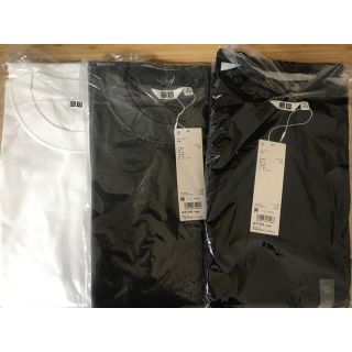 ユニクロ(UNIQLO)のユニクロU クルーネック  Mサイズ UNIQLO セット(Tシャツ/カットソー(七分/長袖))