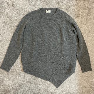 アクネ(ACNE)のSALE!美品 AcneStudios アシンメトリーニット(ニット/セーター)