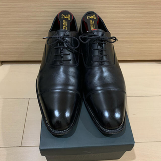 SCOTCH GRAIN ビジネスシューズ 革靴 ストレートチップ ブラック(ドレス/ビジネス)