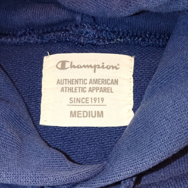 Champion(チャンピオン)のChampion  チャンピオン プリント スウェット パーカーネイビー M メンズのトップス(パーカー)の商品写真