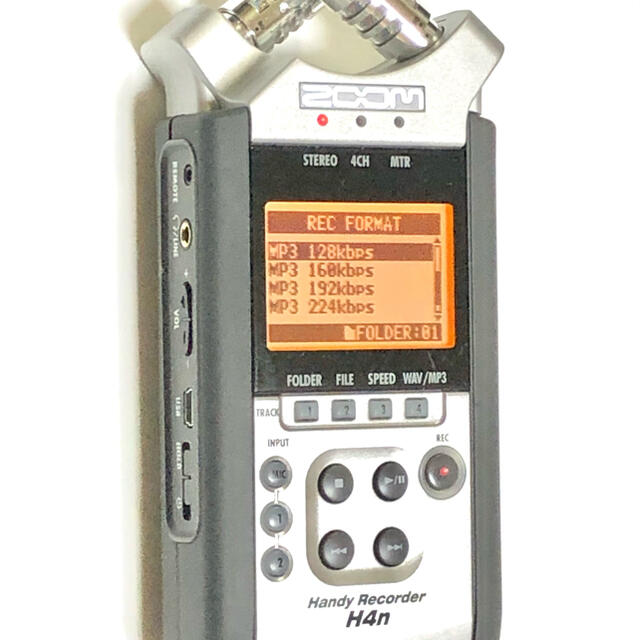 ハンディレコーダー Handy Recorder「ZOOM  H4n」