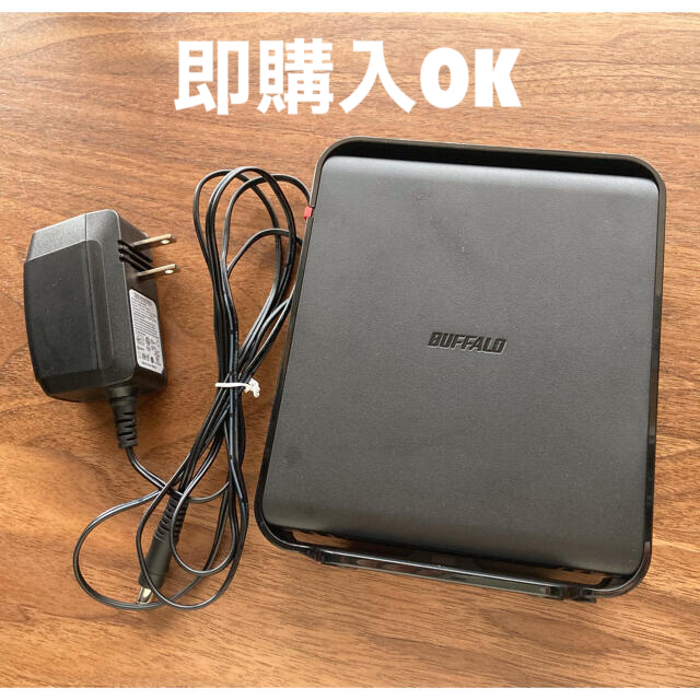 Buffalo(バッファロー)のBUFFALO バッファロー 無線LANルーター WHR-1166DHP スマホ/家電/カメラのPC/タブレット(PC周辺機器)の商品写真