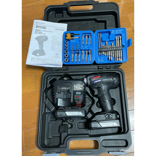 RYOBI 充電式インパクトドライバーBID-1805 | フリマアプリ ラクマ