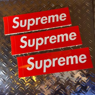 シュプリーム(Supreme)のSupreme シュプリーム　ステッカー 3枚　送料無料(ノベルティグッズ)