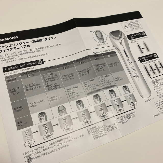 Panasonic 美顔器 EH-ST98-N 高浸透タイプ イオンエフェクター