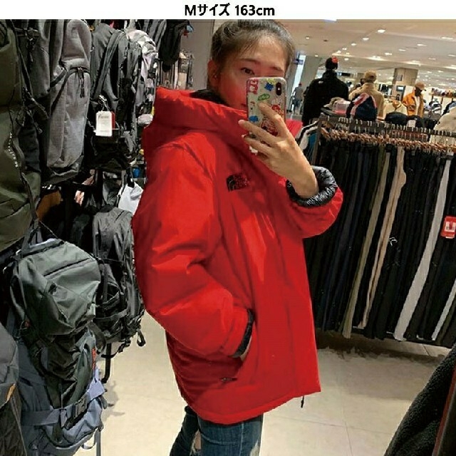 THE NORTH FACE(ザノースフェイス)のTHE NORTH FACE　EXPRORING3DOWN RED 95 メンズのジャケット/アウター(ダウンジャケット)の商品写真