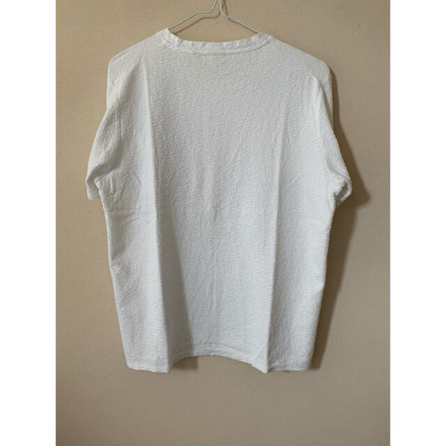EDIFICE(エディフィス)のエディフィス  ホワイトカットソー メンズのトップス(Tシャツ/カットソー(半袖/袖なし))の商品写真