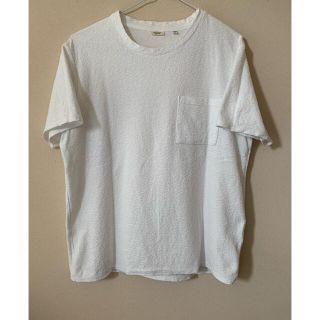 エディフィス(EDIFICE)のエディフィス  ホワイトカットソー(Tシャツ/カットソー(半袖/袖なし))