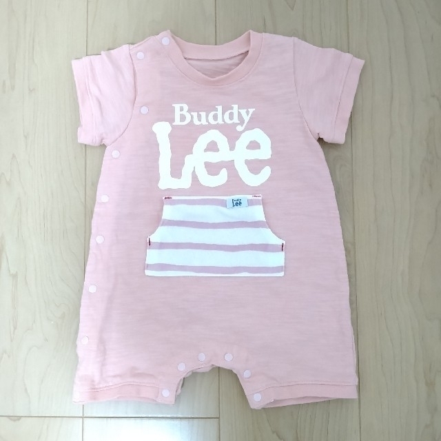 Buddy Lee(バディーリー)のみったん様専用☆半袖カバーオールロンパース＆半袖ワンピース3点セット キッズ/ベビー/マタニティのベビー服(~85cm)(カバーオール)の商品写真