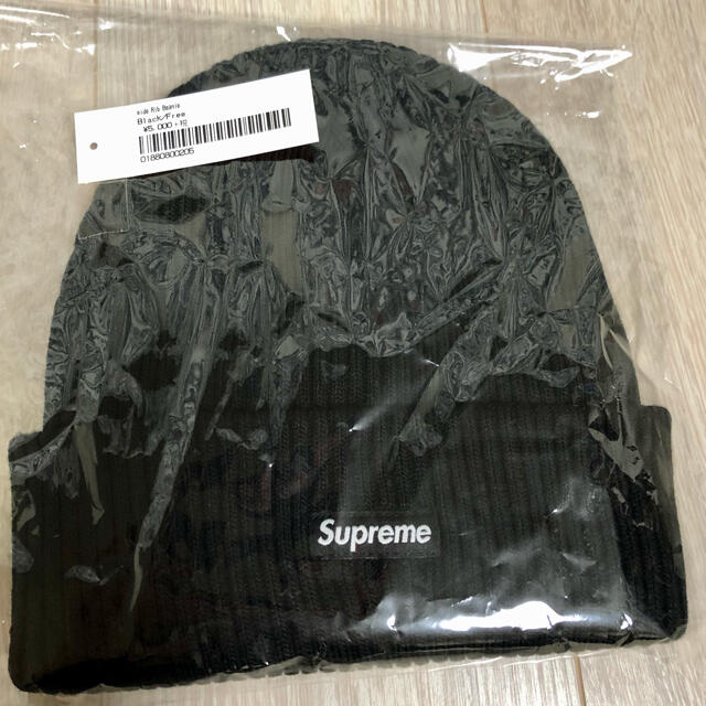 シュプリーム supreme ビーニー　ニット帽　黒beanie