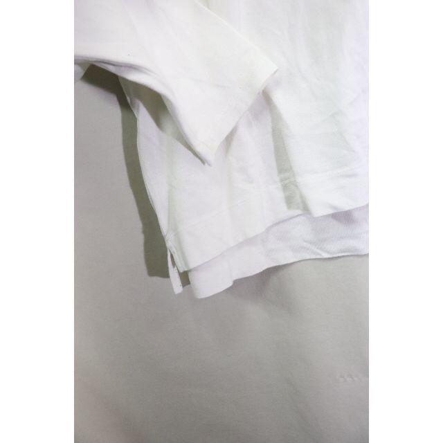 CIAOPANIC TYPY(チャオパニックティピー)の専用CIAOPANIC胸ポケットロングTシャツホワイト/便利アイテム♪ メンズのトップス(Tシャツ/カットソー(七分/長袖))の商品写真