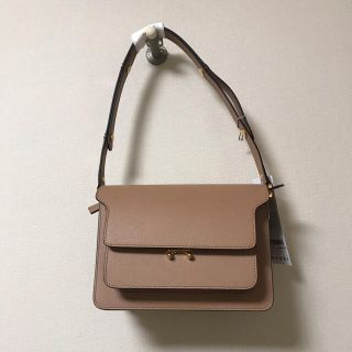 マルニ(Marni)の新品　マルニ　トランク　ベージュ系(ショルダーバッグ)