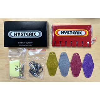 ヒステリックミニ(HYSTERIC MINI)のヒスミニ☆正規品☆新品☆キーハンガー☆レッド☆非売品☆ノベルティ☆カギ☆キー(ノベルティグッズ)