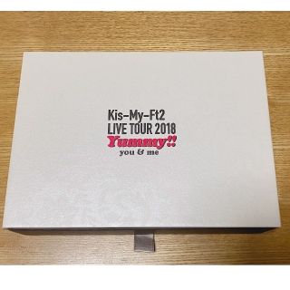 キスマイフットツー(Kis-My-Ft2)のLIVE　TOUR　2018　Yummy！！　you＆me（初回盤） DVD(ミュージック)