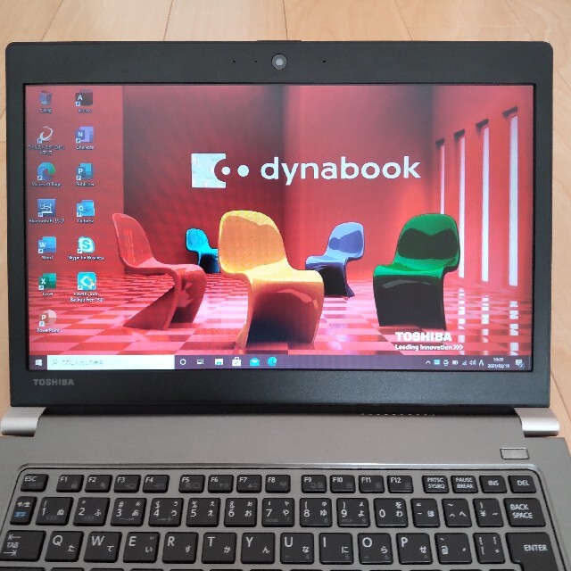 Dynabook R63D 2017モデル office2019 カメラ