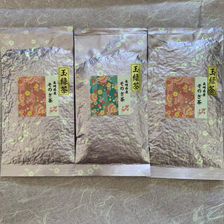 みたらしだんご様専用　そのぎ茶　玉緑茶　100g×3袋(茶)