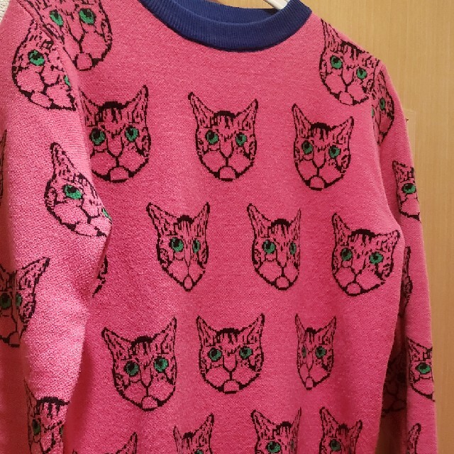 ZARA(ザラ)のインポート　猫ちゃんニット レディースのトップス(ニット/セーター)の商品写真