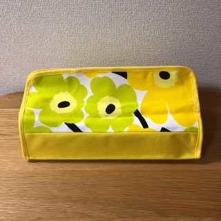 マリメッコ(marimekko)の＊ハンドメイド＊ ボックスティッシュカバー  北欧(インテリア雑貨)