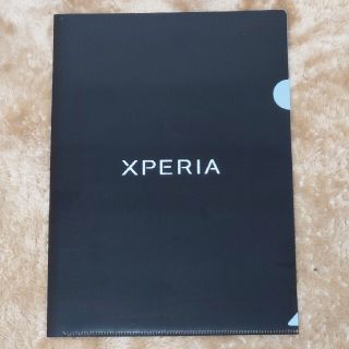 エクスペリア(Xperia)のXperiaクリアファイルとステッカー(クリアファイル)