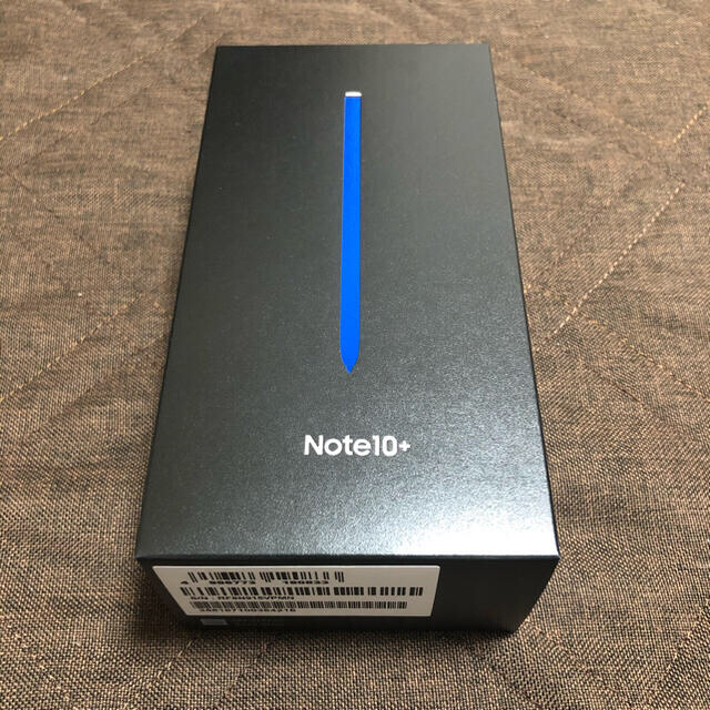 未使用品　Galaxy Note10+ オーラグロー 256 GB SIMフリー