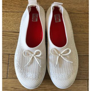 フィットフロップ(fitflop)のfitflop バレーシューズ型スニーカー　EU38(スリッポン/モカシン)