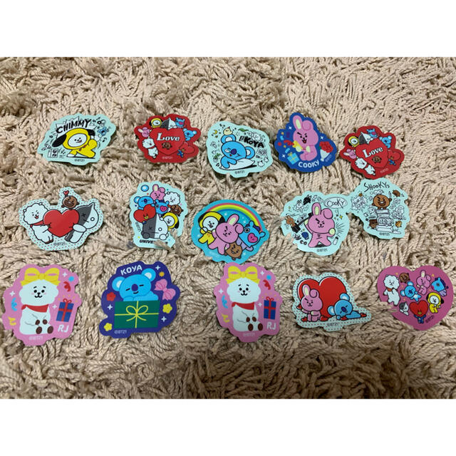 防弾少年団(BTS)(ボウダンショウネンダン)の🩵値下げ🩵BT21 ステッカー  エンタメ/ホビーのおもちゃ/ぬいぐるみ(キャラクターグッズ)の商品写真