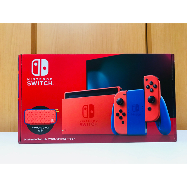 任天堂Nintendo Switch 本体 マリオレッド ブルー セット【送料無料】