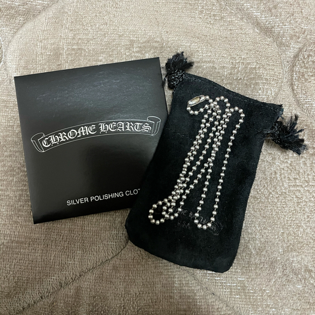 Chrome Hearts - TS様専用 クロムハーツ ボールチェーン 45cmの Chrome Hearts - TS様専用 クロムハーツ ボールチェーン 45cmの