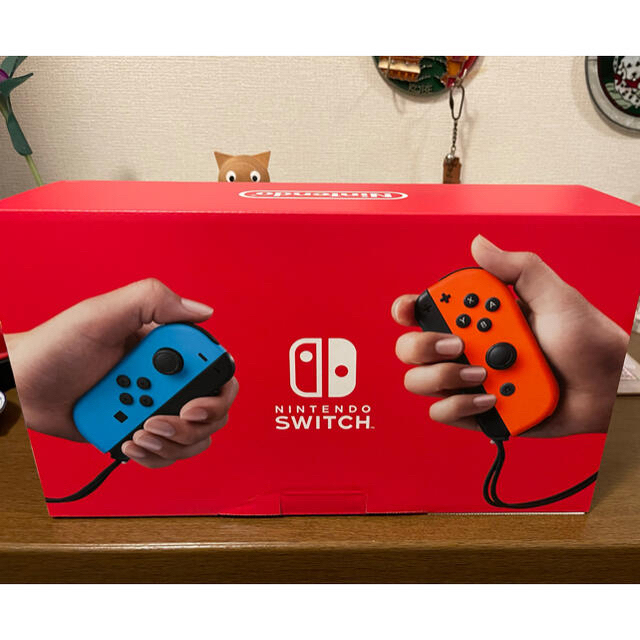 新品未使用　Switch  ネオンレッドブルー