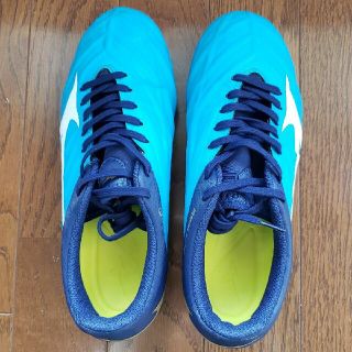 ミズノ(MIZUNO)の２回短時間使用綺麗ミズノレヴュラサッカースパイク(シューズ)