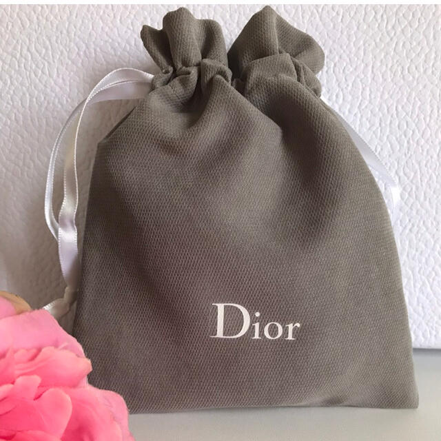 Dior(ディオール)のディオール　マキシマイザー  ミニ　／ポーチ　巾着　セット コスメ/美容のベースメイク/化粧品(リップグロス)の商品写真