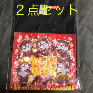 マンウィズアミッション(MAN WITH A MISSION)のMAN WITH A MISSION マンウィズ グッズ　Tシャツ　２点(ミュージシャン)