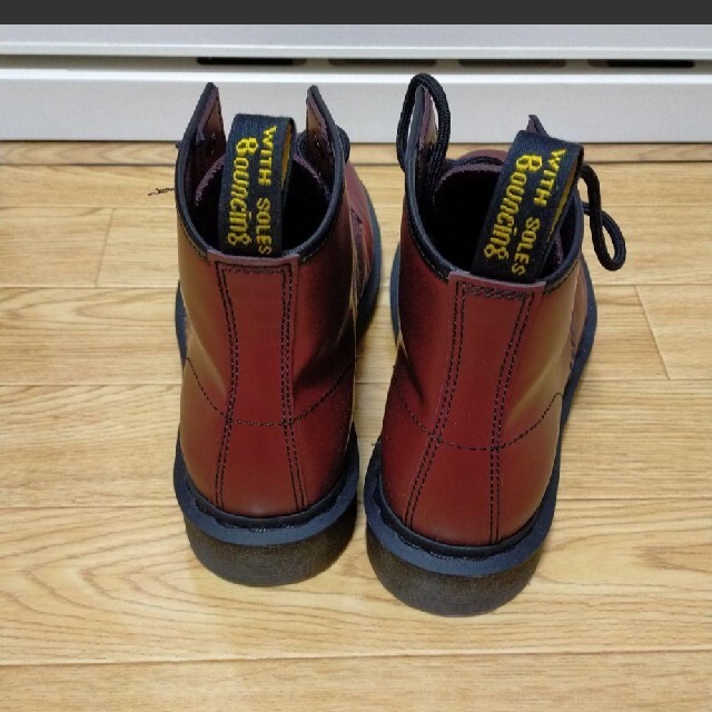 Dr.Martens(ドクターマーチン)のドクターマーチン　Dr Martens 6ホール　チェリーレッド　試着のみ レディースの靴/シューズ(ブーツ)の商品写真