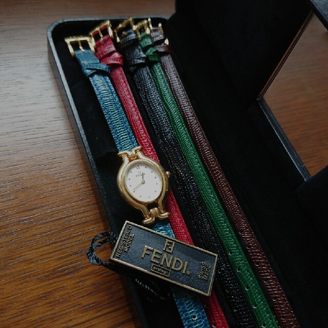 【美品】フェンディ 時計 FENDI チェンジベルト腕時計