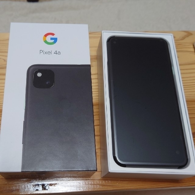 pixel4a128GBJust BlackモデルG025M 未使用品