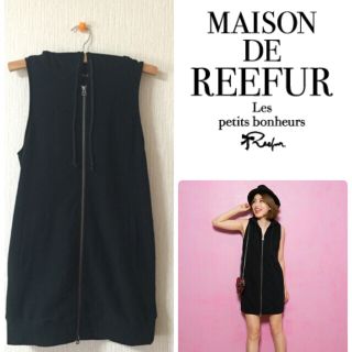 メゾンドリーファー(Maison de Reefur)のみゆぅ様専用  美品 メゾンドリーファー＊パーカーワンピ(ひざ丈ワンピース)