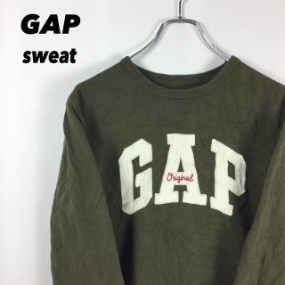 ギャップ(GAP)の古着 90s GAP ギャップ スウェット トレーナー ビッグロゴ デカロゴ(スウェット)