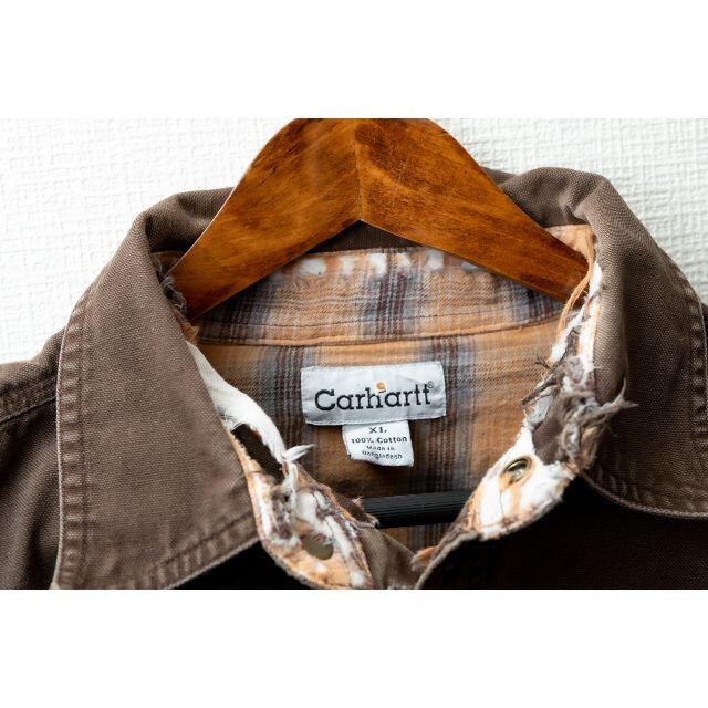 CARHART カーハート コートジャケット ダークブラウン　S296