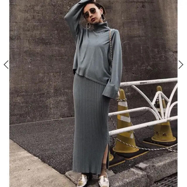 Ameri VINTAGE(アメリヴィンテージ)の新品　Ameri  アメリ　HANDY KNIT DRESS SET レディースのレディース その他(セット/コーデ)の商品写真