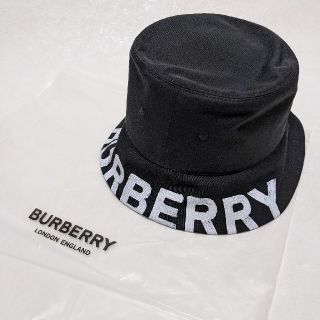 バーバリー(BURBERRY)の【新品正規品☆】Burberry リバーシブル ロゴプリント バケットハット(ハット)