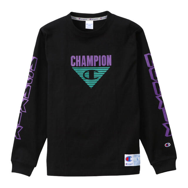 Champion(チャンピオン)のチャンピオン　ロングスリーブTシャツ　アクションスタイル 　C3-Q408 メンズのトップス(Tシャツ/カットソー(七分/長袖))の商品写真