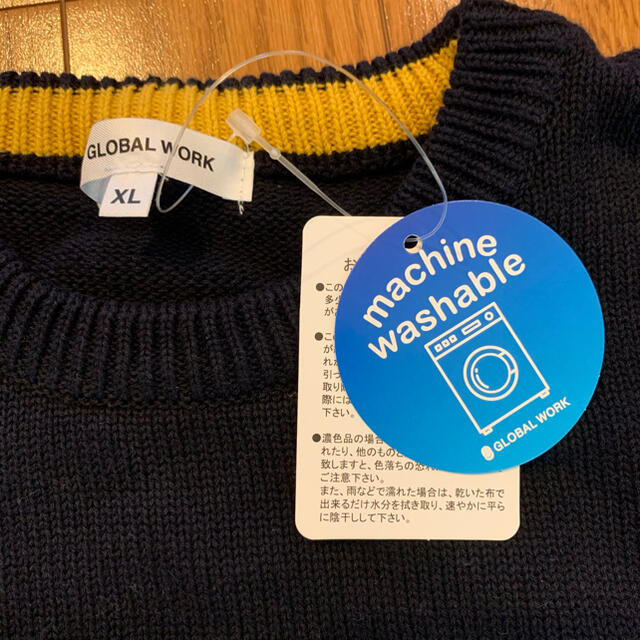 GLOBAL WORK(グローバルワーク)の新品！グローバルワーク　セーター　130 キッズ/ベビー/マタニティのキッズ服男の子用(90cm~)(ニット)の商品写真