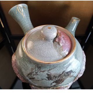 大堀相馬焼 特大急須 幸せ置物 | www.jarussi.com.br