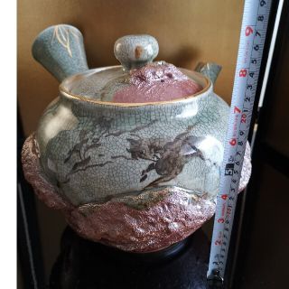大堀相馬焼 特大急須 幸せ置物の通販 by 信頼100%'s shop|ラクマ