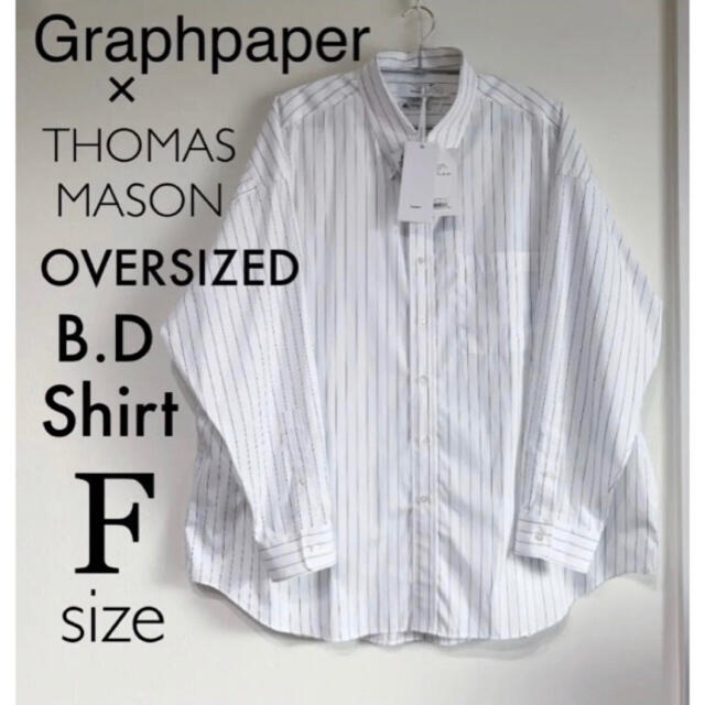 【美品】Graphpaper Thomas Mason B.D Shirt F