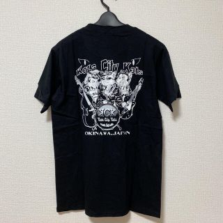 沖縄　ロカビリー Tシャツ　黒(Tシャツ/カットソー(半袖/袖なし))